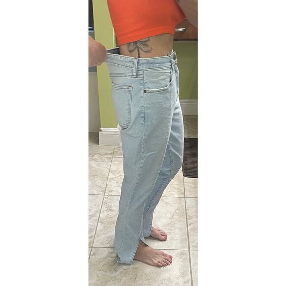 Abercrombie & Fitch 29/8 The skinny high rise curve love has stretch split hem - Picture 6 of 7